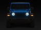 Raxiom 9-Inch Vader LED Headlights; Black Housing; Clear Lens (20-24 Jeep Gladiator JT)