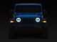 Raxiom 9-Inch Vader LED Headlights; Black Housing; Clear Lens (20-24 Jeep Gladiator JT)