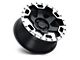 Black Rhino Gauntlet Gloss Black with Mirror Machined Ring Wheel; 17x8.5 (20-24 Jeep Gladiator JT)