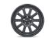 Black Rhino Chase Matte Black Wheel; 20x8.5 (20-24 Jeep Gladiator JT)