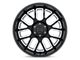 Black Rhino Pismo Gloss Black with Milled Spokes Wheel; 20x9.5 (20-24 Jeep Gladiator JT)