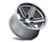 Black Rhino Recon Textured Gunmetal Wheel; 20x9.5 (20-24 Jeep Gladiator JT)