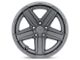 Black Rhino Recon Textured Gunmetal Wheel; 20x9.5 (20-24 Jeep Gladiator JT)