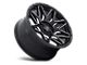 Black Rhino Shockwave Gloss Black Milled Wheel; 20x9.5 (20-24 Jeep Gladiator JT)