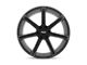 American Racing Revert Satin Black Milled Wheel; 22x9.5; 38mm Offset (20-24 Jeep Gladiator JT)