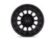 Black Rhino Outback Matte Black Wheel; 17x8 (20-24 Jeep Gladiator JT)