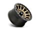 Fuel Wheels Vector Matte Bronze with Black Bead Ring Wheel; 17x9 (20-24 Jeep Gladiator JT)