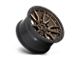 Fuel Wheels Rebel Matte Bronze with Black Bead Ring Wheel; 17x9 (20-24 Jeep Gladiator JT)