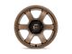 Fuel Wheels Rush Matte Bronze Wheel; 18x9; 20mm Offset (20-24 Jeep Gladiator JT)