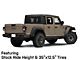 Fuel Wheels Traction Matte Gunmetal with Black Ring Wheel; 20x10 (20-24 Jeep Gladiator JT)