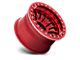 Fuel Wheels Rincon Beadlock Candy Red Wheel; 17x9 (20-24 Jeep Gladiator JT)