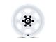 Fuel Wheels Hype Gloss White Wheel; 17x8.5 (20-24 Jeep Gladiator JT)