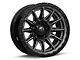 Fuel Wheels Piston Matte Gunmetal with Gloss Black Lip Wheel; 20x10 (20-24 Jeep Gladiator JT)