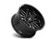 Moto Metal MO802 Gloss Black Milled Wheel; 20x10; -18mm Offset (20-24 Jeep Gladiator JT)