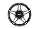 Moto Metal Fang Gloss Black Machined Wheel; 20x10 (20-24 Jeep Gladiator JT)