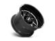 Moto Metal Hurricane Gloss Black Milled Wheel; Left Directional; 22x12 (20-24 Jeep Gladiator JT)