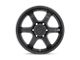 Motegi Trailite Satin Black Wheel; 17x8.5; 18mm Offset (20-24 Jeep Gladiator JT)