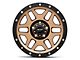 Pro Comp Wheels Phaser Matte Bronze with Black Lip Wheel; 17x9 (20-24 Jeep Gladiator JT)