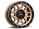 Pro Comp Wheels Phaser Matte Bronze with Black Lip Wheel; 17x9 (20-24 Jeep Gladiator JT)