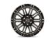 XD Double Deuce Satin Black with Dark Tint Wheel; 20x10 (20-24 Jeep Gladiator JT)