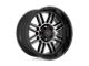 XD Cage Gloss Black with Gray Tint Wheel; 22x10 (20-24 Jeep Gladiator JT)