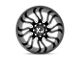 XD Tension Gloss Black Milled Wheel; 20x10; -18mm Offset (20-24 Jeep Gladiator JT)