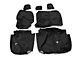 Coverking Cordura Ballistic Custom-Fit Rear Seat Cover; Black (20-24 Jeep Gladiator JT)