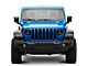 Raxiom High Output LED Headlights with Angel Eye DRL; Black Housing; Clear Lens (20-24 Jeep Gladiator JT)