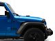 Aeroskin Hood Protector; Matte Black (20-24 Jeep Gladiator JT, Excluding Mojave)