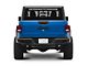 SEC10 ExtremeTerrain Rear Window Banner; Silver (20-24 Jeep Gladiator JT)