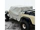 Smittybilt Water Resistant Cab Cover with Door Flaps; Gray (20-24 Jeep Gladiator JT)