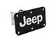 Jeep Class III Hitch Cover; Rugged Black (Universal; Some Adaptation May Be Required)