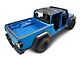 Dirty Dog 4x4 Front and Rear Seat Sun Screen; Black (20-23 Jeep Gladiator JT)