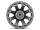 Mammoth Synister Charcoal Wheel; 17x9 (20-24 Jeep Gladiator JT)