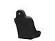 Corbeau Baja JP Suspension Seat; Black Vinyl (Universal; Some Adaptation May Be Required)