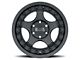 Black Rhino Bantam Textured Black Wheel; 17x8.5 (20-24 Jeep Gladiator JT)