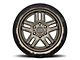 Black Rhino Barstow Matte Bronze with Matte Black Ring Wheel; 17x8; 30mm Offset (20-24 Jeep Gladiator JT)