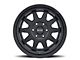 Black Rhino Stadium Matte Black Wheel; 17x9.5; -18mm Offset (07-18 Jeep Wrangler JK)