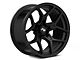 Rovos Wheels Carver Satin Black Wheel; 17x9 (20-24 Jeep Gladiator JT)