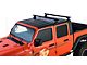 Rhino-Rack Heavy Duty 2-Bar Backbone Roof Rack with RLT600 Legs; Black (20-24 Jeep Gladiator JT w/ Hard Top)