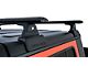 Rhino-Rack Vortex 2-Bar Backbone Roof Rack with RTL600 Legs; Black (20-24 Jeep Gladiator JT w/ Hard Top)