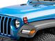 RedRock Billet Aluminum Hood Catch Set; Red (20-24 Jeep Gladiator JT)