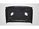 Hellcat Style Hood; Carbon Fiber (20-23 Jeep Gladiator JT)