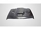 Hellcat Style Hood; Carbon Fiber (20-23 Jeep Gladiator JT)