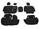 TruShield Neoprene Front and Rear Seat Covers; Black (20-24 Jeep Gladiator JT w/ Rear Cup Holder)