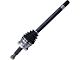 Front CV Axle; Driver Side (99-04 Jeep Grand Cherokee WJ w/ Quadra-Drive)