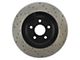 StopTech Sport Cross-Drilled Rotor; Front Passenger Side (06-10 Jeep Grand Cherokee WK SRT8)