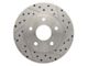 StopTech Sport Drilled and Slotted Rotor; Front Driver Side (99-04 Jeep Grand Cherokee WJ)