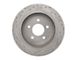 StopTech Sport Drilled and Slotted Rotor; Rear Driver Side (93-98 Jeep Grand Cherokee ZJ)