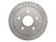 StopTech Sport Drilled and Slotted Rotor; Rear Driver Side (99-04 Jeep Grand Cherokee WJ)